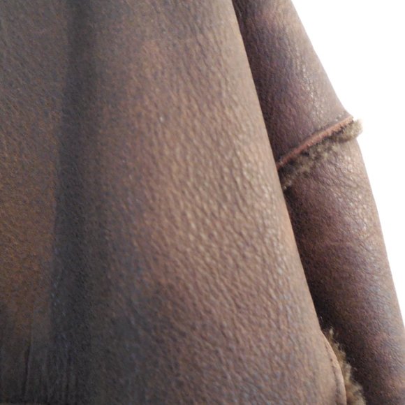 VINTAGE Guess Suede Leather Jacket - Picture 6 of 7